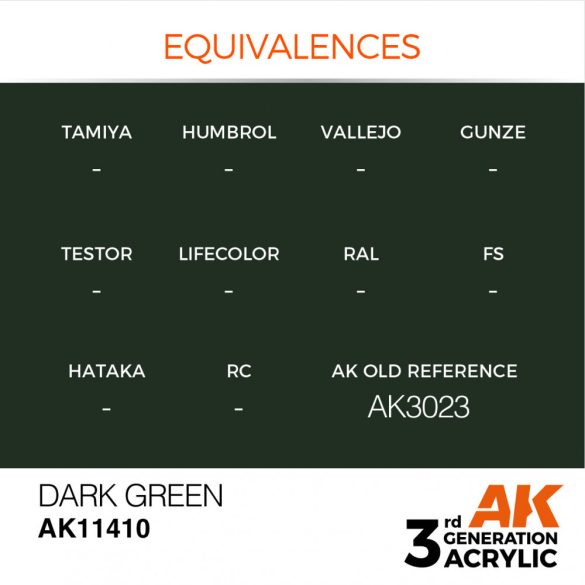 Dark Green - AK11410 - Figure