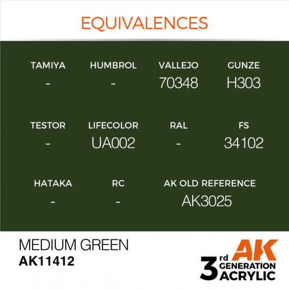 Medium Green - AK11412 - Figure