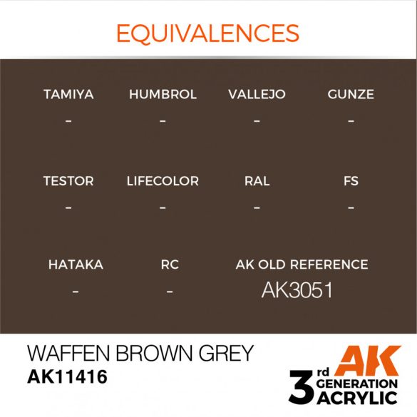 Waffen Brown Grey - AK11416 - Figure