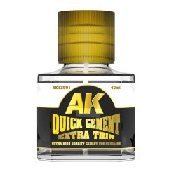 AK12001 QUICK CEMENT EXTRA THIN (GLUE)