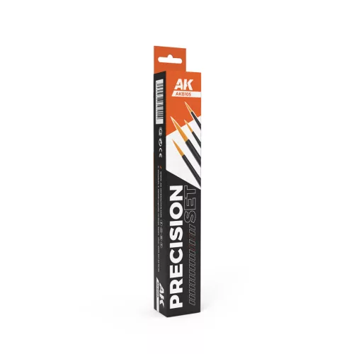 AKB105 - PRECISION BRUSHES SET (4 brushes)