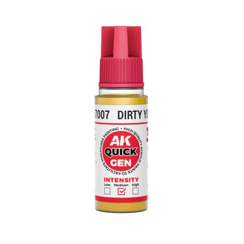 AK17007 - DIRTY YELLOW 18 ml - QUICK GEN