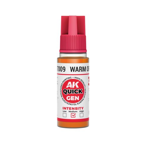 AK17009 - WARM ORANGE 18 ml - QUICK GEN