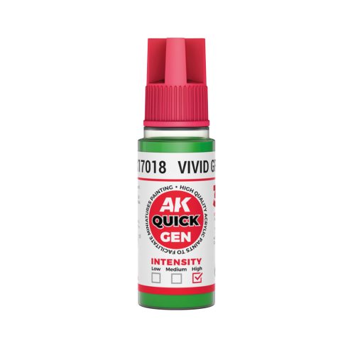AK17018 - VIVID GREEN 18 ml - QUICK GEN