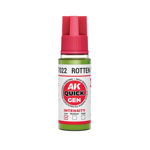 AK17022 - ROTTEN GREEN 18 ml - QUICK GEN
