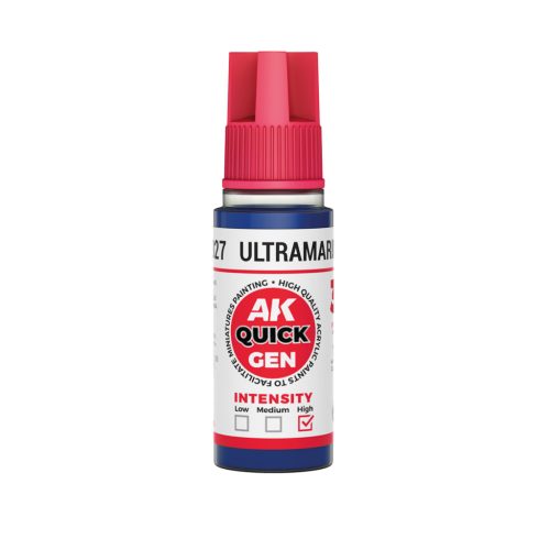 AK17027 - ULTRAMARINE BLUE 18 ml - QUICK GEN
