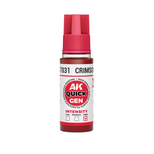 AK17031 - CRIMSON RED 18 ml - QUICK GEN