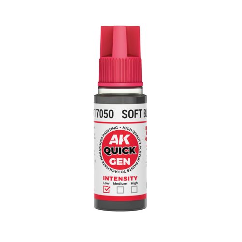 AK17050 - SOFT BLACK 18 ml - QUICK GEN