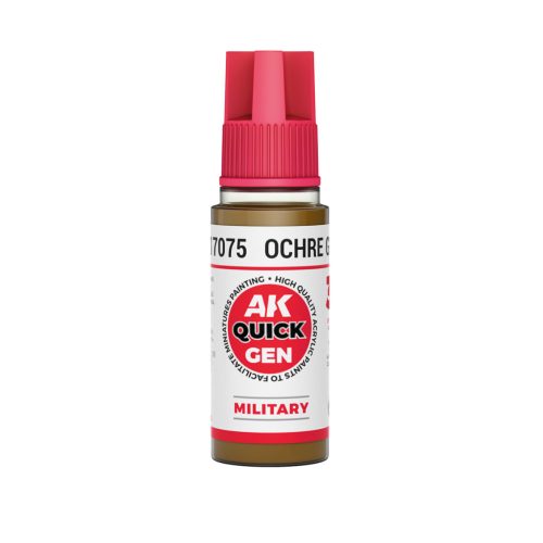 AK17075 - OCHRE GREEN 18 ml - QUICK GEN