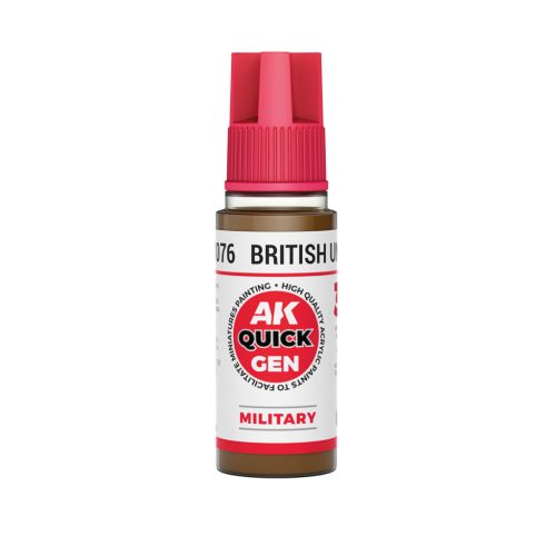 AK17076 - BRITISH UNIFORM 18 ml - QUICK GEN