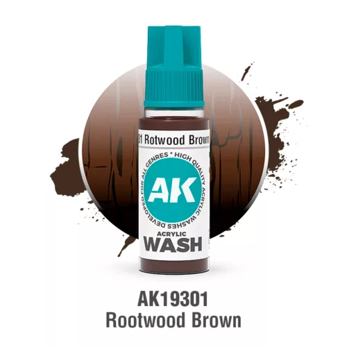 AK19301 - Rotwood Brown Wash 18ml 