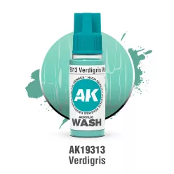 AK19313 - Verdigris Wash 18ml 
