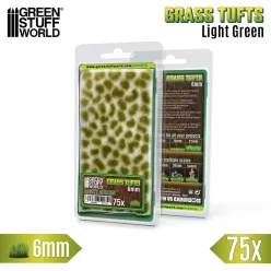 Static Grass Tufts 6 mm - Light Green