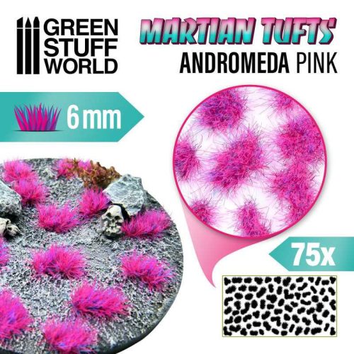 Martian Tufts 6mm - ANDROMEDA PINK