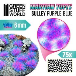Martian Tufts 6mm - SULLEY PURPLE-BLUE
