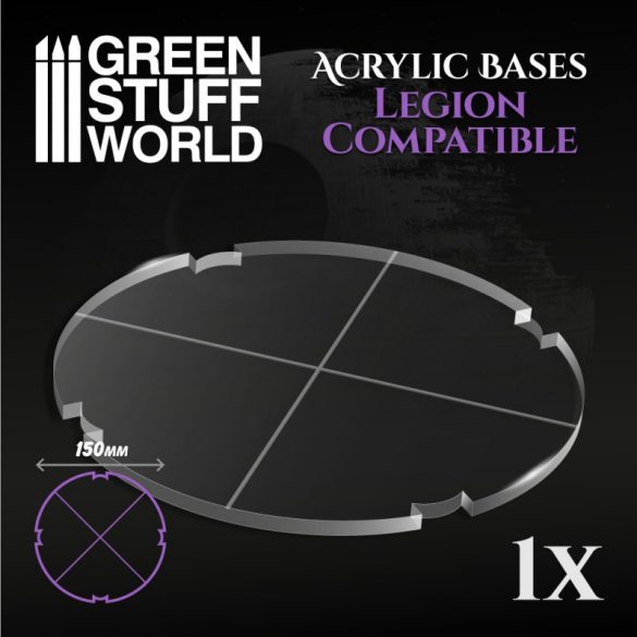 Acrylic Base - Round 150 mm (Legion)