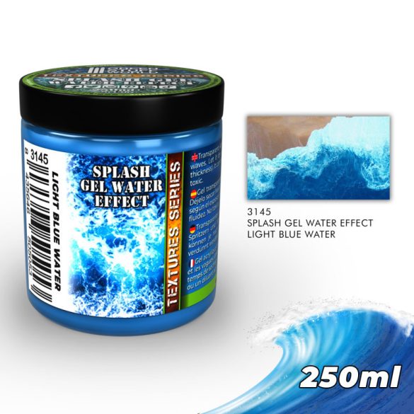 Water effect Gel - Light Blue 250ml