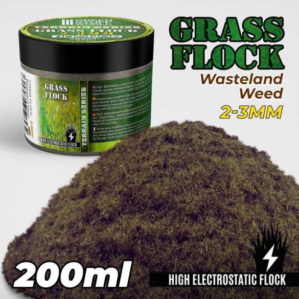 Grass Flock - WASTELAND WEED 2-3mm (200ml)