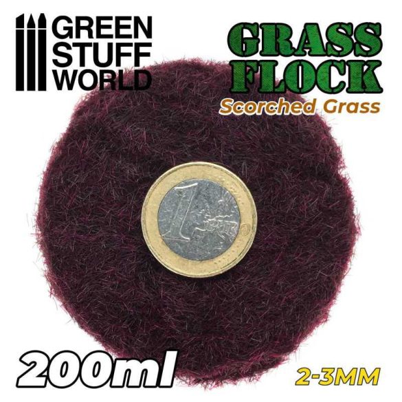 Grass Flock - SCORCHED BROWN 2-3mm (200ml)