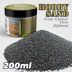 Thin Hobby Sand - Dark Grey 200ml