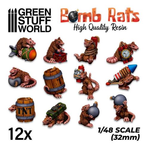 BOMB RATS Resin Set
