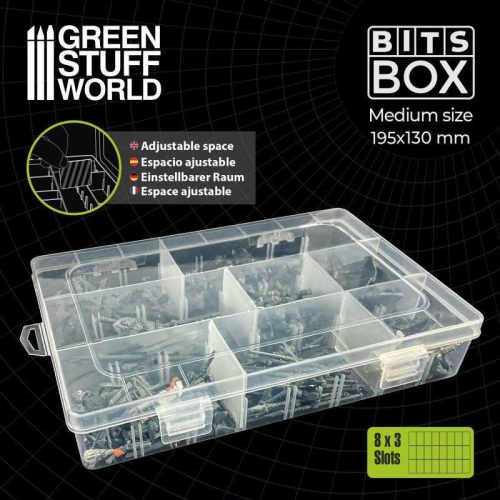 Removable plastic BITS BOX - M