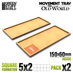 MDF Movement Tray 150x60 mm - 2db