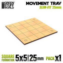 MDF Movement Tray - Slimfit Square 125x125mm