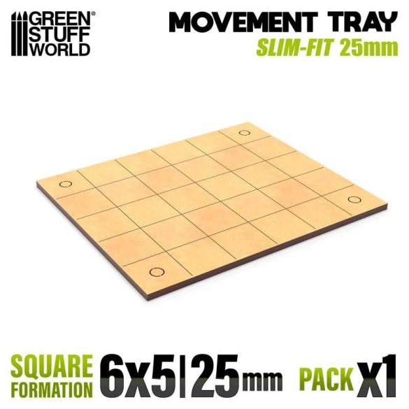 MDF Movement Tray - Slimfit Square 150x125mm