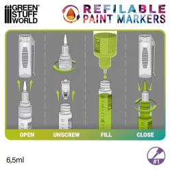 Refillable markers 0.7 - 1db