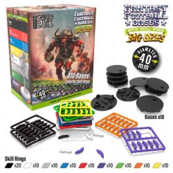 Blood Bowl Bases 40mm with Skill Rings