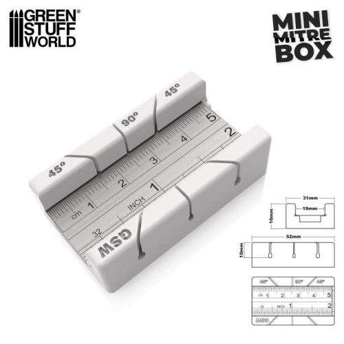 3D Printed - Resin Mini Mitre Box