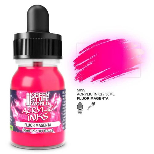 Fluor Acrylic Ink - Magenta