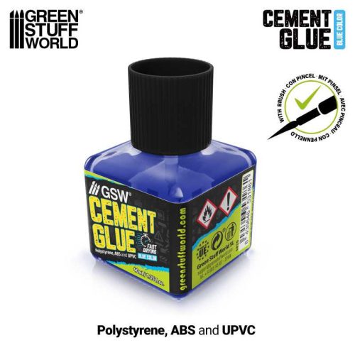 Blue Cement glue for plastics 40ml