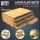 Stackable Hobby Drawer Rack with 5 horizontal drawers and dividers