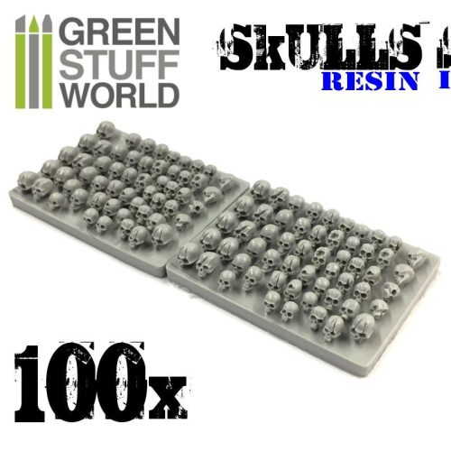 100x Resin Skulls