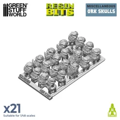 ORK SKULLS Resin Set
