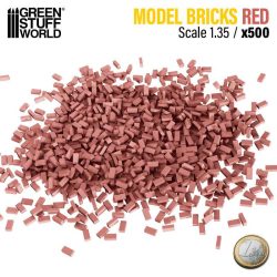 Miniature Bricks - Red x500