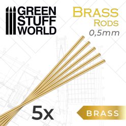 Pinning Brass Alloy Rods 0.5mm