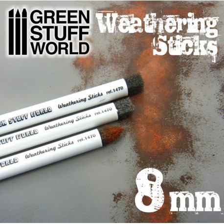 Weathering Brushes 8mm