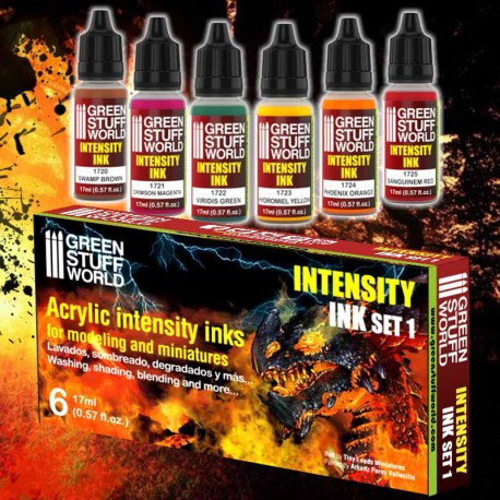 Set x6 Intensity Inks - Set 1