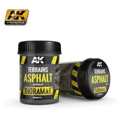   Vignettes texture products - TERRAINS ASPHALT - 250ml (Acrylic)