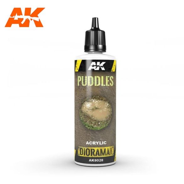 Vignettes texture products - PUDDLES - 60ml (Acrylic)