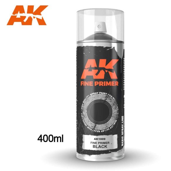 Primer - Fine Primer Black - Spray 400ml
