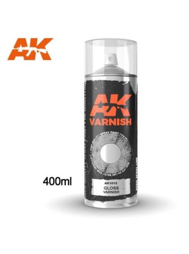 Gloss Varnish - Spray 400ml (Includes 2 nozzles)