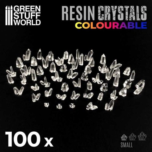 CLEAR Resin Crystals - Small