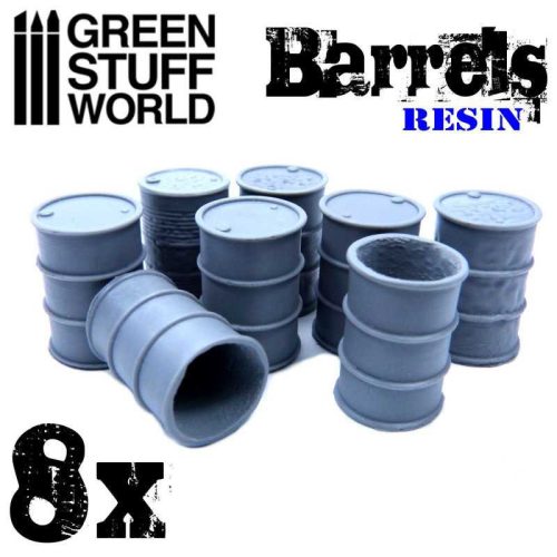 8x Resin Barrels