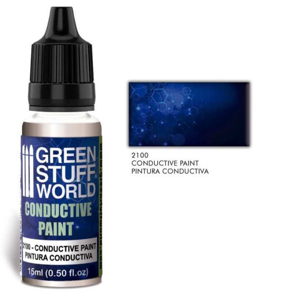 Conductive Acrylic Paint with Silver 15ml