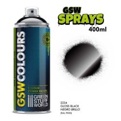 Primer Colour Gloss Black 400ml (RAL 9005)