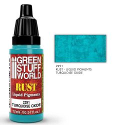 Pintura - Liquid Pigment RUST serie - TURQUOISE OXIDE 17ml